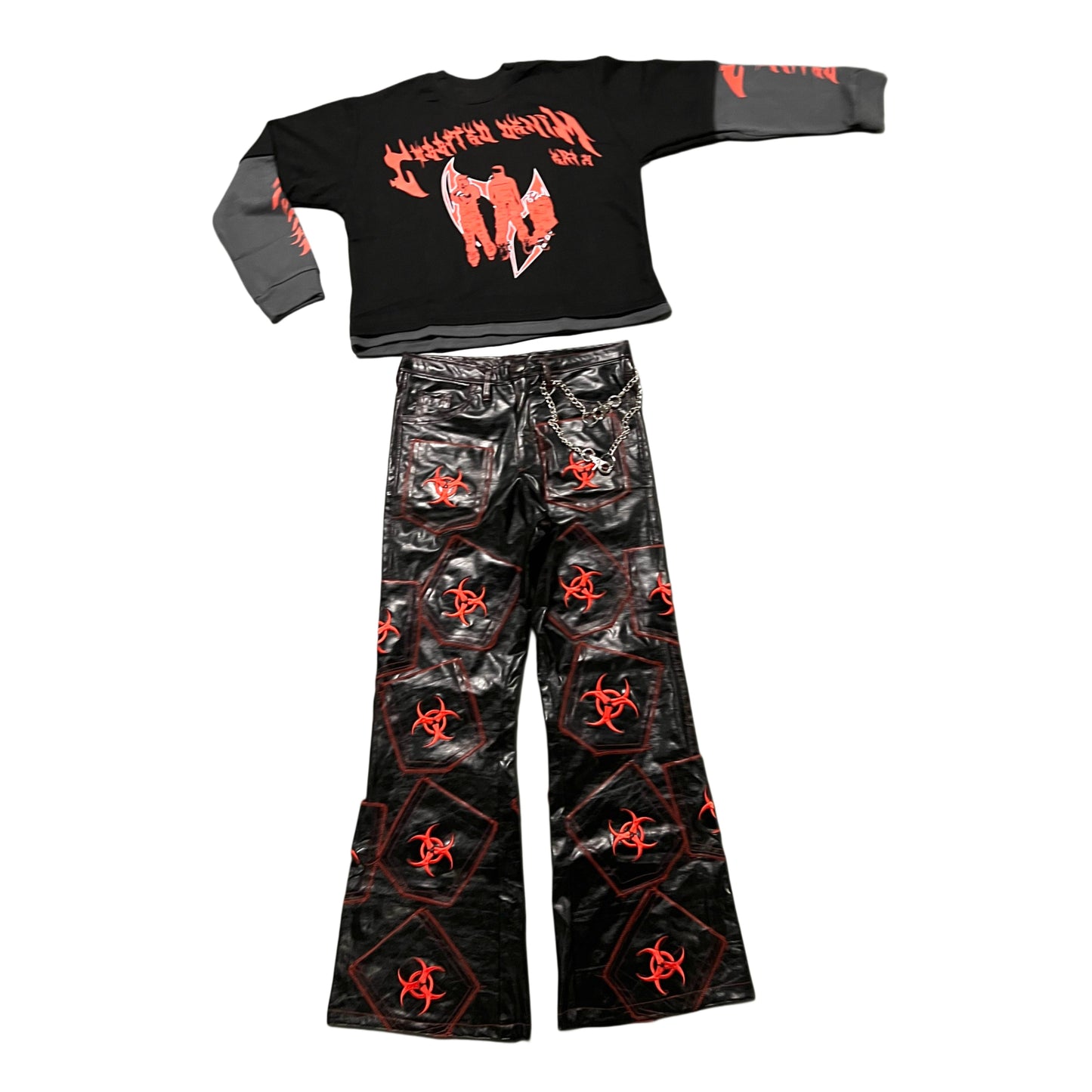 CORRUPTED DENIM GRIMMER OUTFIT