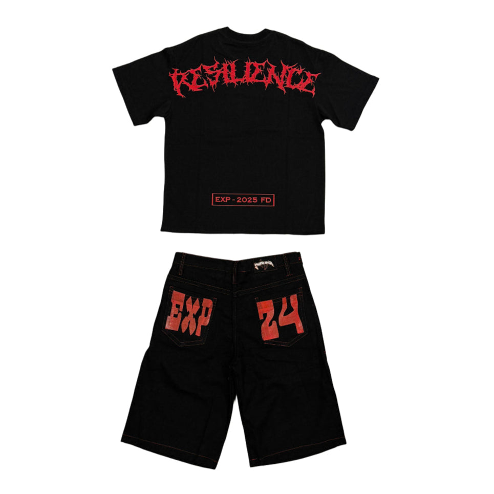CORRUPTED DETACHABLE SET (Black on Black)
