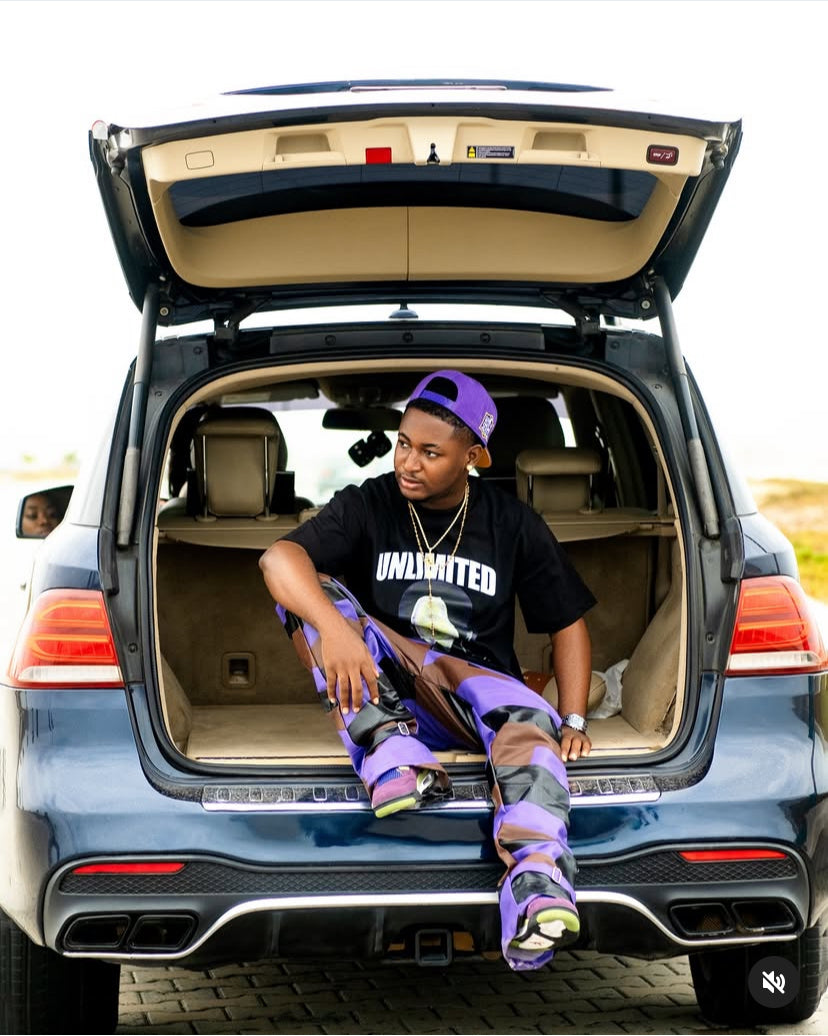 PURPLE HAZE LEATHER PANTS