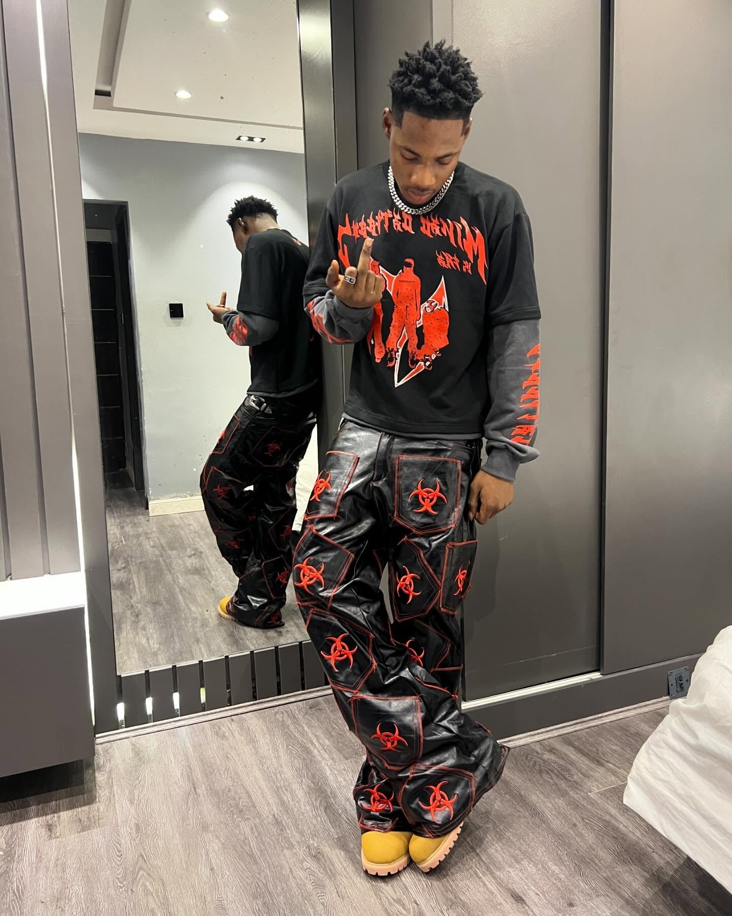 CORRUPTED DENIM GRIMMER OUTFIT