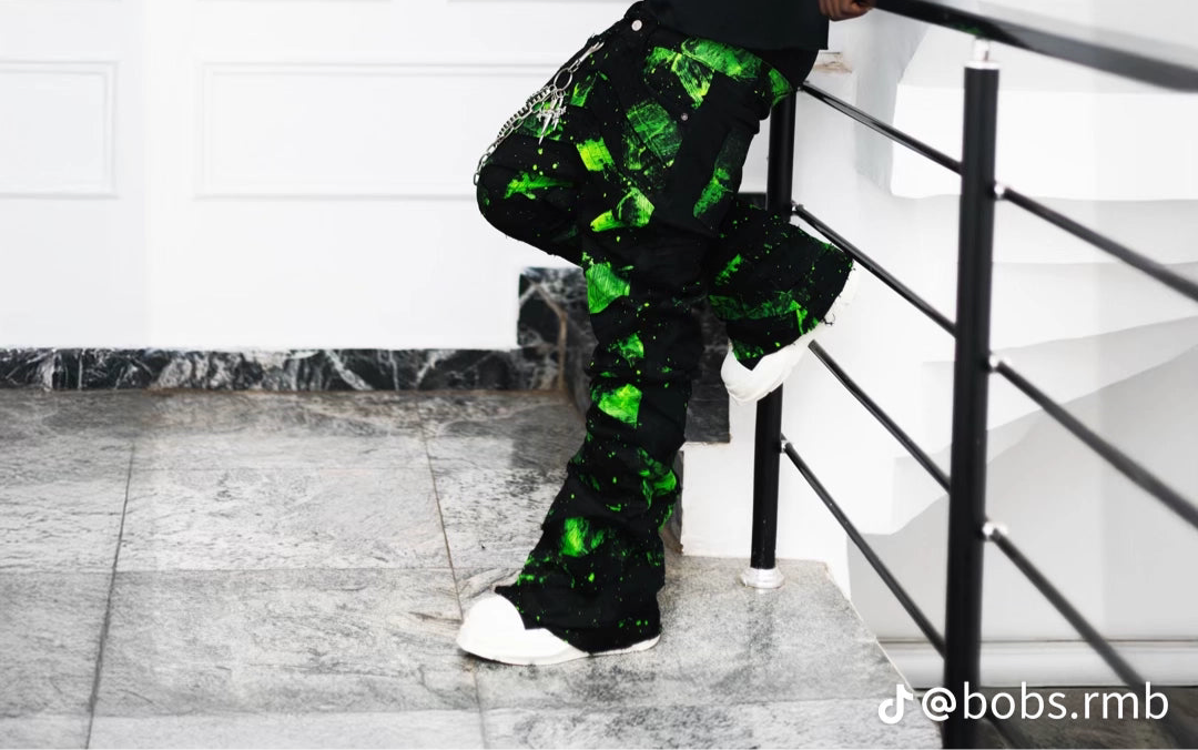 UXL SLIME GREEN DISTRESS