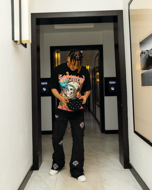 BULLS EYE DISTRESS PATCHWORK