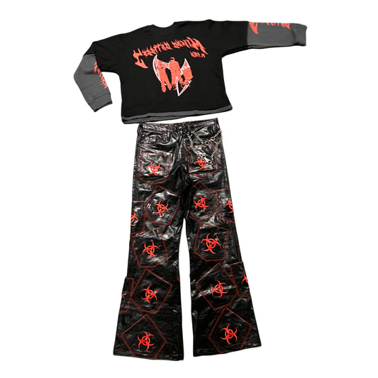 CORRUPTED DENIM GRIMMER OUTFIT