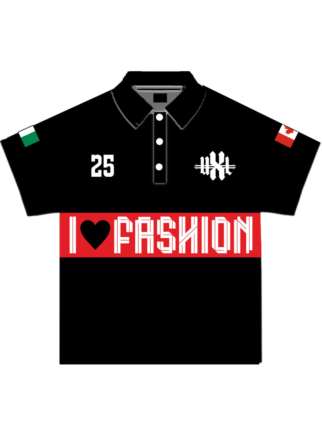 I LOVE FASHION POLO