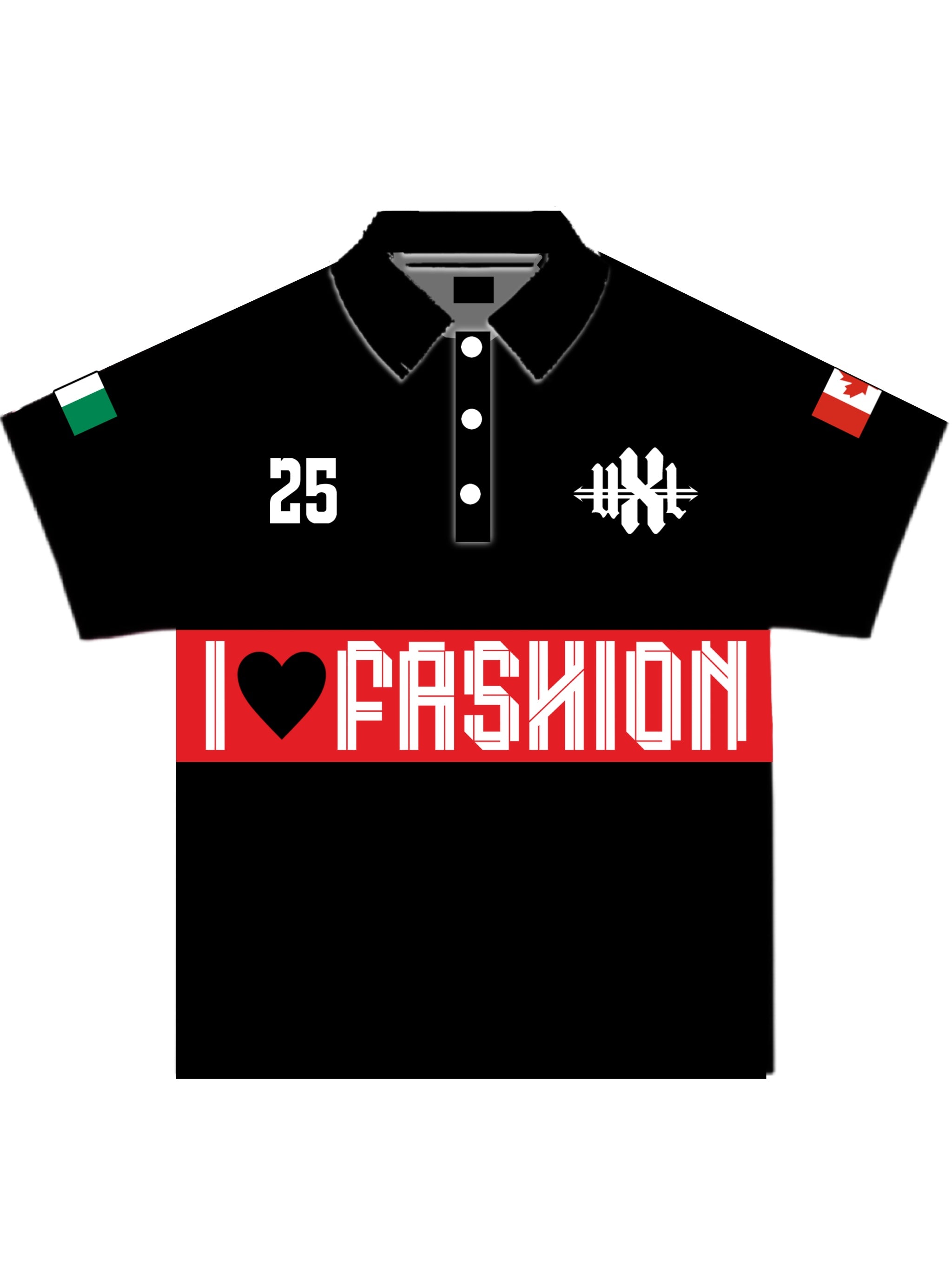 I LOVE FASHION POLO